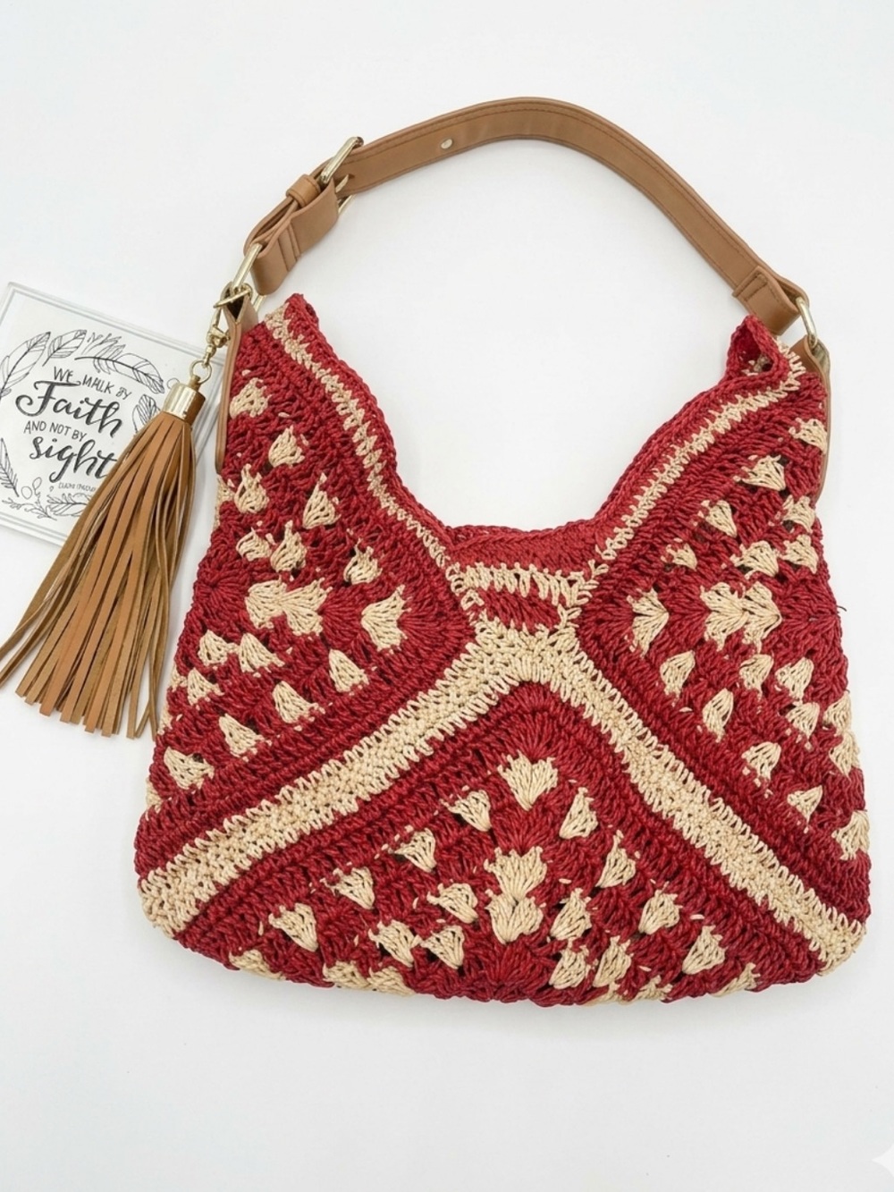 Franco Sarto Havana Woven Hobo Bag